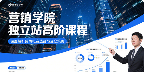 营销学院独立站高阶课程解析跨境电视实践选品与受众策略等内容6